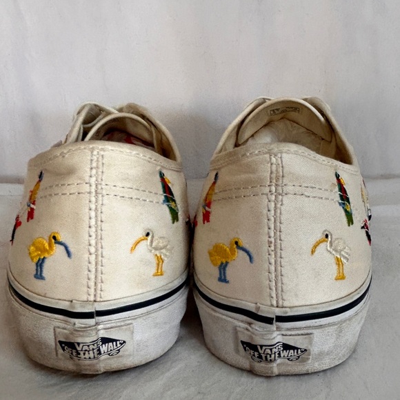 Vans - White with Bird Embroidery - Picture 7 of 8
